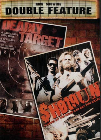 Deadly Target/Shotgun - Double Feature DVD Movie 