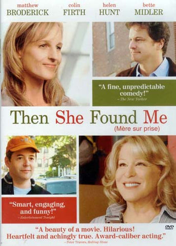 Then She Found Me(Bilingual) DVD Movie 