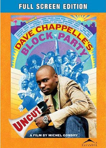 Dave Chappelle's Block Party (Uncut) (Fullscreen) DVD Movie 