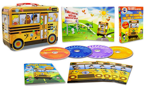 Traveling Toons And Tunes - Get On Board For Fun & Learning 2 DVD 2 CD w/free Lunch Box (Boxset) DVD Movie 