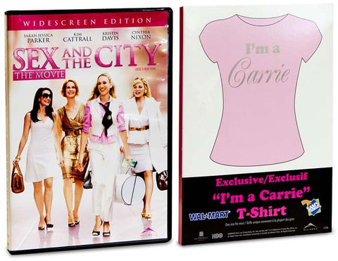 Sex and the City - The Movie (Includes I'm a Carrie T-Shirt) (Boxset) DVD Movie 