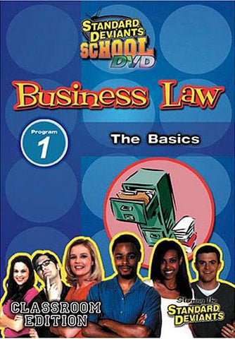 Standard Deviants School - Business Law, Program 1 - The Basics (Classroom Edition) DVD Movie 