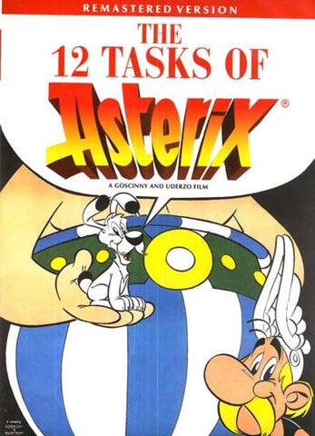 The 12 Tasks Of Asterix (Remastered Version) (ENGLISH COVER) DVD Movie 