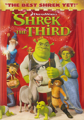 Shrek The Third (Full Screen Edition) DVD Movie 