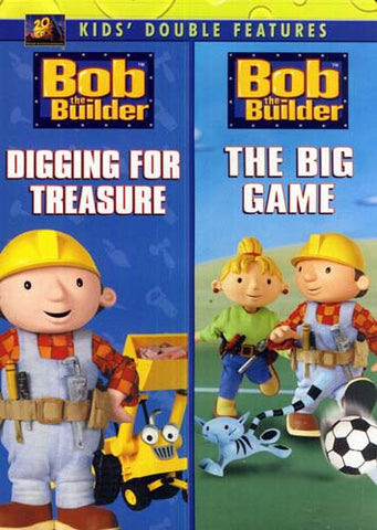 Bob The Builder - Digging for Treasure / The Big Game (Double Feature) DVD Movie 