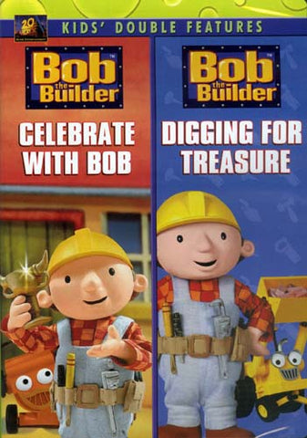 Bob The Builder - Celebrate With Bob/Digging For Treasure (Double Features) DVD Movie 