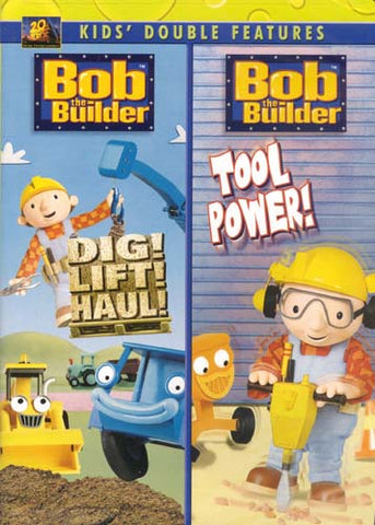 Bob The Builder - Dig!Lift!Haul!/Tool Power (Double Features) DVD Movie 