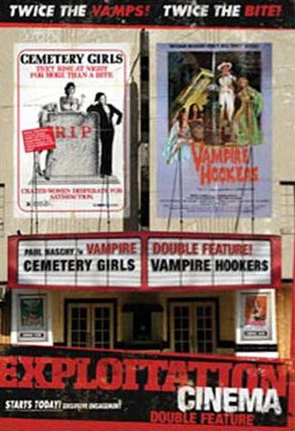 Exploitation Cinema: Cemetery Girls/ Vampire Hookers DVD Movie 