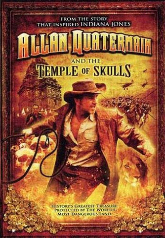 Allan Quatermain And The Temple of Skulls DVD Movie 