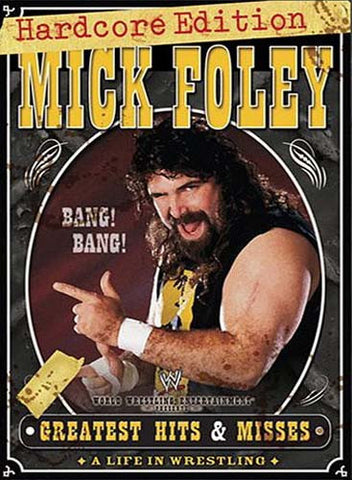 WWE - Mick Foley Greatest Hits & Misses - A Life in Wrestling (Hardcore Edition) DVD Movie 