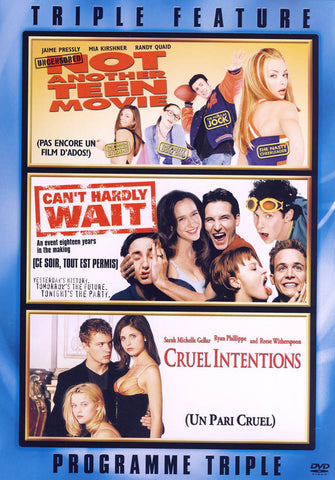 Not Another Teen Movie / Can t Hardly Wait / Cruel Intentions (Bilingual) DVD Movie 