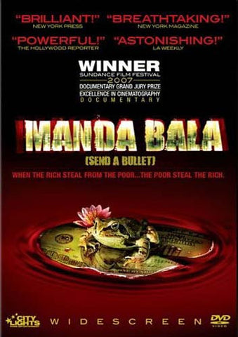 Manda Bala (Send a Bullet) DVD Movie 
