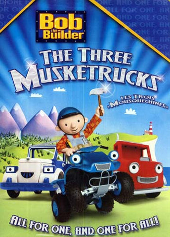 Bob The Builder - The Three Musketrucks (Bilingual) DVD Movie 