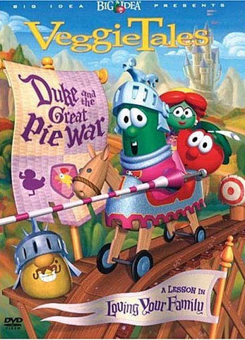 VeggieTales - Duke And The Great Pie War - A Lesson In Loving Your Family DVD Movie 