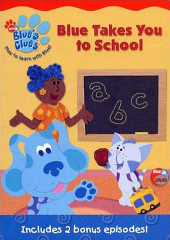 Blue s Clues - Blue Takes You to School DVD Movie 