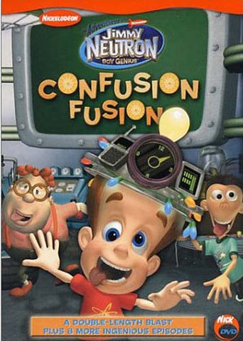 The Adventures Of Jimmy Neutron Boy Genius - Confusion Fusion DVD Movie 