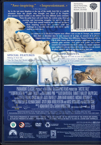 Arctic Tale (Bilingual) DVD Movie 