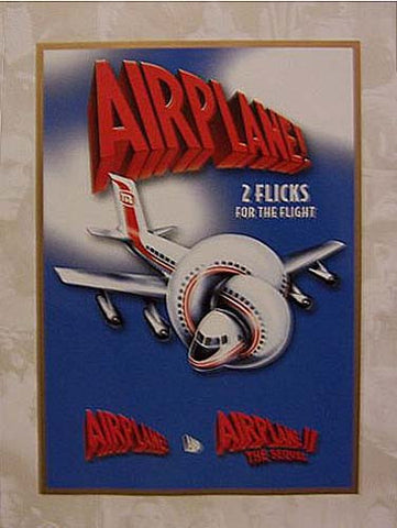 Airplane And Airplane 2 The Sequel DVD Movie 