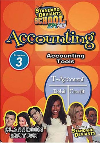Standard Deviants School - Accounting, Program 3 - Accounting Tools DVD Movie 