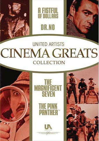 Cinema Greats (The Pink Panther/A Fistful of Dollars/Dr. No/The Magnificent Seven) (Boxset) DVD Movie 