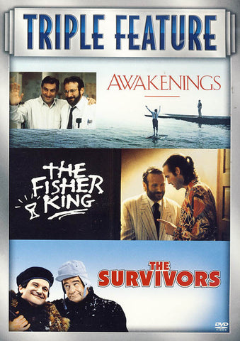 Awakenings / Fisher King / The Survivors (Triple Feature) DVD Movie 