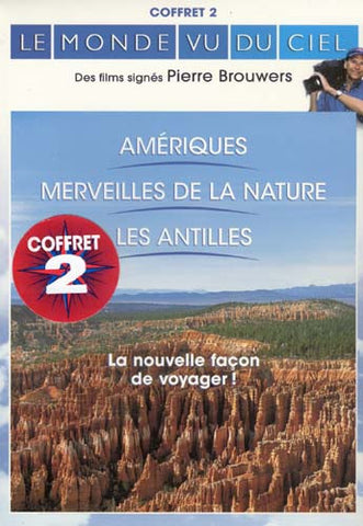 Le Monde Vu Du Ciel - Coffret 2 - Ameriques/Merveilles De La Nature/Les Antilles (Boxset) DVD Movie 