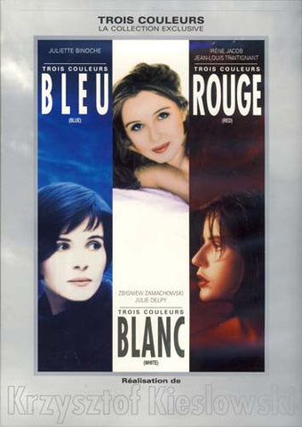 Three Colors The Exclusive - Blue / White / Red (Boxset) - Single Keep Case DVD Movie 
