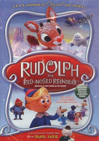 Rudolph The Red-Nosed Reindeer (French Version) DVD Movie 