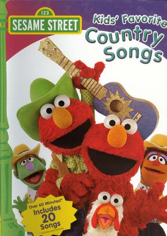 Kids' Favorite Country Songs - (Sesame Street) DVD Movie 