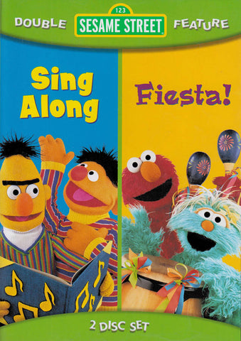 Sing Along / Fiesta! (Double Feature) (Sesame Street) DVD Movie 