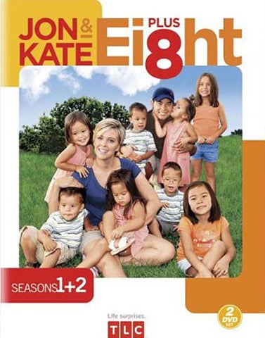 Jon And Kate Plus Ei8ht - Seasons 1 + 2 DVD Movie 