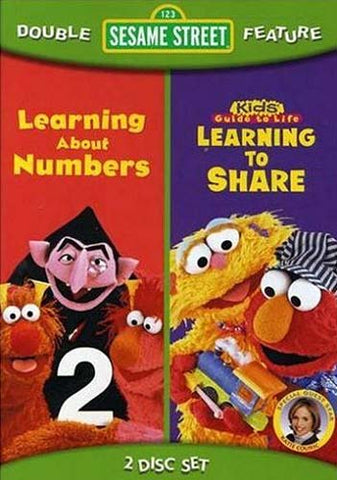 Learning About Numbers / Learning to Share - (Sesame Street) DVD Movie 