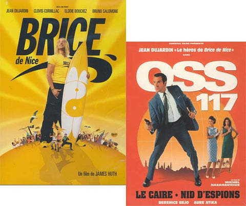 Brice De Nice / Oss 117 - Le Caire, Nid D'Espions (2 Pack) DVD Movie 