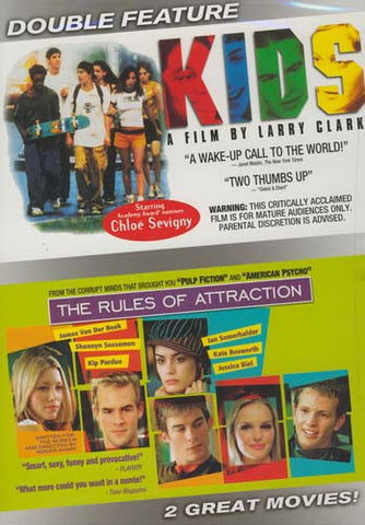 Kids / The Rules of Attraction (Double Feature) DVD Movie 