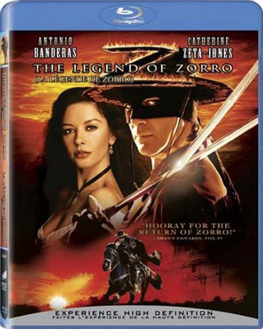 The Legend of Zorro (blu-ray) BLU-RAY Movie 
