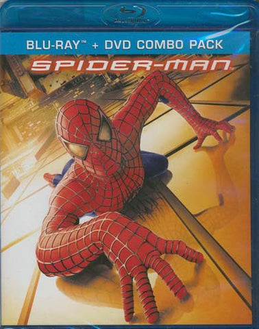 Spider-Man (DVD+Blu-ray Combo) (Blu-ray) BLU-RAY Movie 