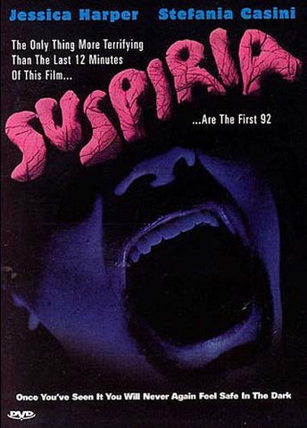 Suspiria DVD Movie 