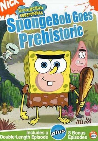 Spongebob Squarepants - Spongebob Goes Prehistoric DVD Movie 
