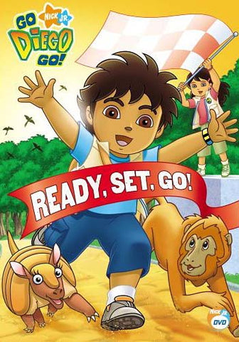Go Diego Go! - Ready, Set, Go! (With Free Cinch Sack) DVD Movie 