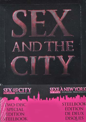 Sex And The City - The Movie - Extended Cut (Two -Disc Special Edition Steelbook) (Bilingual) DVD Movie 