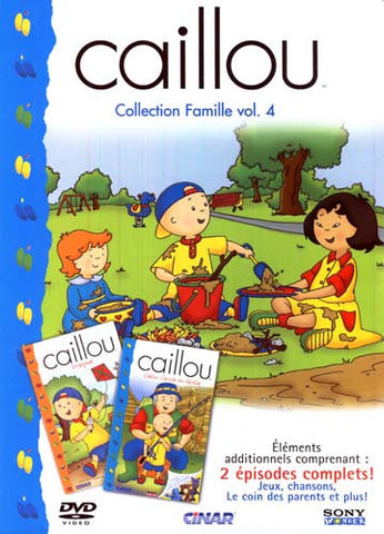Caillou - Collection Famille Vol. 4 (French Only) DVD Movie 