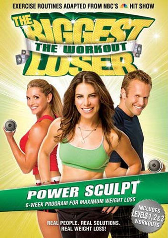 The Biggest Loser - The Workout - Power Sculpt,Vol.4 (Jillian Michaels) DVD Movie 