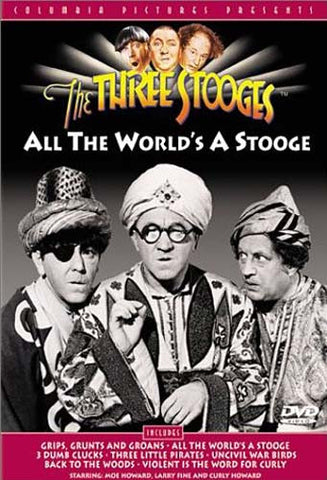 The Three Stooges - All the World's a Stooge DVD Movie 