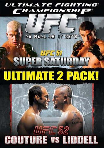 Ultimate Fighting Championships(UFC) - Vol. 51 - Super Saturday/Vol. 52 - Randy Couture vs Chuck DVD Movie 