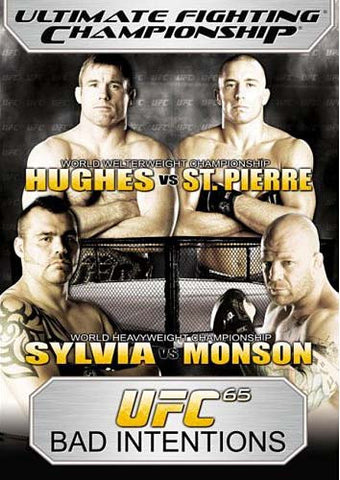 UFC (Ultimate Fighting Championship) 65 - Bad Intentions DVD Movie 