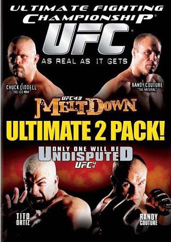 UFC (Ultimate Fighting Championship) 43 - Melt Down/44 - Only One Will Be Undisputed DVD Movie 