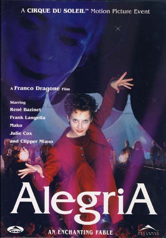 Alegria - An Enchanting Fable (Cirque du Soleil) (1998) (Bilingual) DVD Movie 