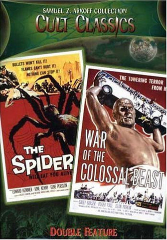 Earth Vs. The Spider/War Of The Colossal Beast - Cult Classics DVD Movie 
