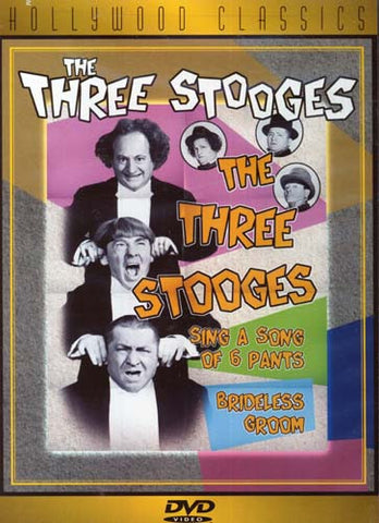 The Three Stooges - Sing A Song of Six Pants / Brideless Groom (Hollywood Classic) DVD Movie 