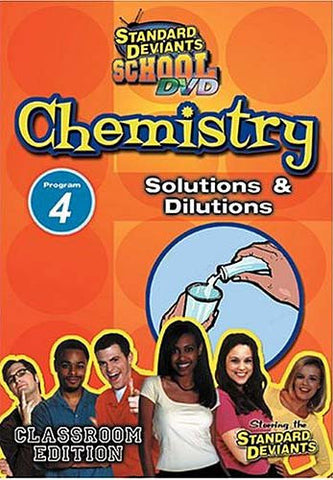 Standard Deviants School - Chemistry, Program 4 - Solutions & Dilutions (Classroom Edition) DVD Movie 